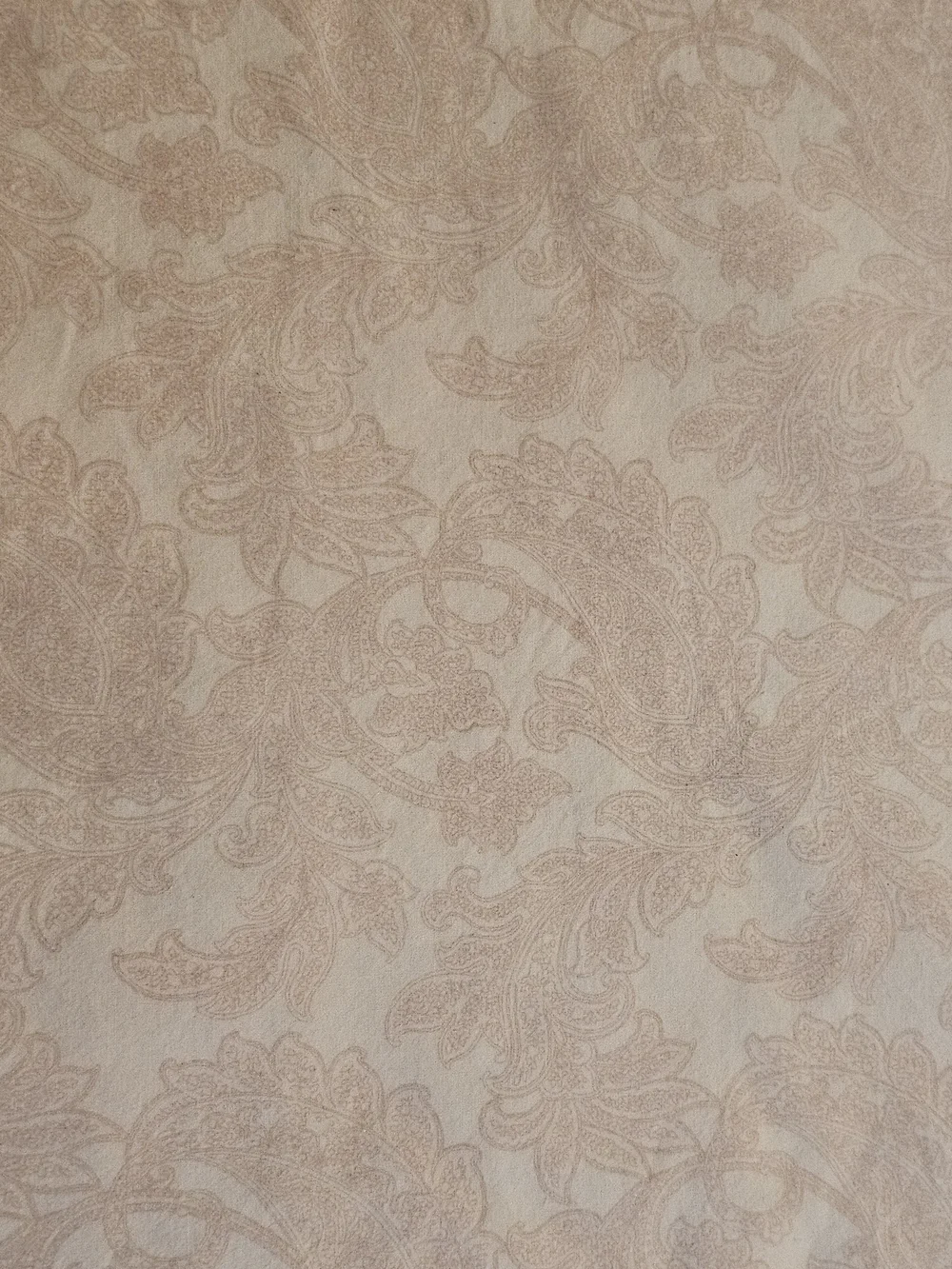 Ralph Lauren Pale Pink Damask Flat Sheet - Full Size